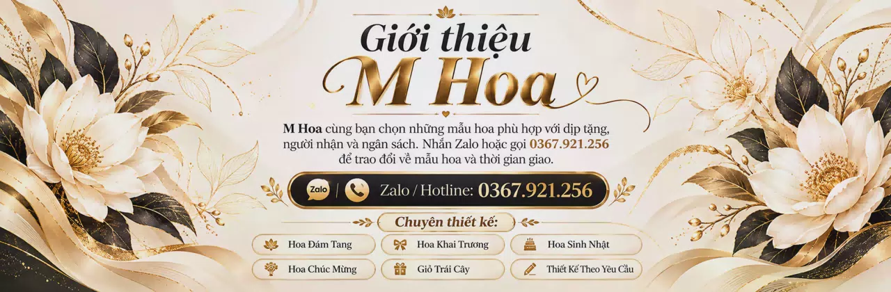 Ảnh bìa Shop hoa tươi Xã Phú Ninh Đà Nẵng - Gửi sự quan tâm qua từng món hoa